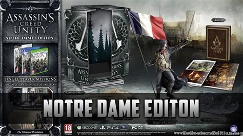 assassins creed unity notre dame edition|More.